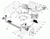 Toro 20622 - Lawnmower, 1990 (0000001-0003101) Listas de piezas de repuesto y dibujos HOUSING ASSEMBLY