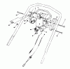 Toro 20622 - Lawnmower, 1990 (0000001-0003101) Listas de piezas de repuesto y dibujos TRACTION CONTROL ASSEMBLY