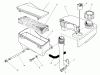 Toro 20622 - Lawnmower, 1990 (0003102-0999999) Listas de piezas de repuesto y dibujos AIR CLEANER & FUEL TANK ASSEMBLY (MODEL NO. VMK9-2)