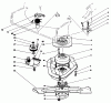 Toro 20622C - Lawnmower, 1987 (7000001-7999999) Listas de piezas de repuesto y dibujos BLADE BRAKE CLUTCH ASSEMBLY