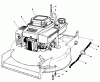 Toro 20622C - Lawnmower, 1987 (7000001-7999999) Listas de piezas de repuesto y dibujos ENGINE ASSEMBLY (MODEL NO. VMG6) #1
