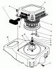 Toro 20622C - Lawnmower, 1987 (7000001-7999999) Listas de piezas de repuesto y dibujos RECOIL ASSEMBLY (MODEL NO. VMG6)