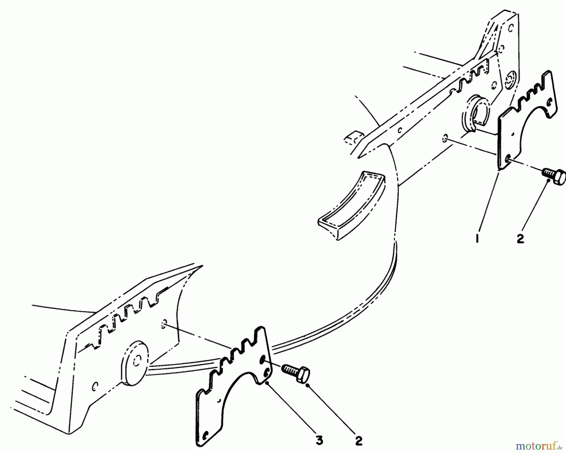  Toro Neu Mowers, Walk-Behind Seite 1 20622C - Toro Lawnmower, 1987 (7000001-7999999) WEAR PLATE KIT NO. 49-4080 (OPTIONAL)
