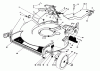 Toro 20622C - Lawnmower, 1988 (8000001-8999999) Listas de piezas de repuesto y dibujos HOUSING ASSEMBLY