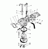 Toro 20622C - Lawnmower, 1989 (9000001-9999999) Listas de piezas de repuesto y dibujos CARBURETOR ASSEMBLY (MODEL NO. VMJ8)