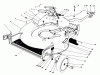 Toro 20622C - Lawnmower, 1989 (9000001-9999999) Listas de piezas de repuesto y dibujos HOUSING ASSEMBLY