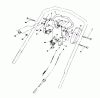 Toro 20622C - Lawnmower, 1989 (9000001-9999999) Listas de piezas de repuesto y dibujos TRACTION CONTROL ASSEMBLY