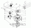 Toro 20624 - Lawnmower, 1986 (6000001-6999999) Listas de piezas de repuesto y dibujos BLADE BRAKE CLUTCH ASSEMBLY