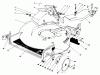 Toro 20624 - Lawnmower, 1986 (6000001-6999999) Listas de piezas de repuesto y dibujos HOUSING ASSEMBLY