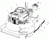 Toro 20624 - Lawnmower, 1987 (7000001-7999999) Listas de piezas de repuesto y dibujos ENGINE ASSEMBLY (MODEL NO. VMF5)(USED ON UNITS WITH SERIAL NO. 7000001-7001733)