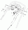 Toro 20624 - Lawnmower, 1987 (7000001-7999999) Listas de piezas de repuesto y dibujos TRACTION CONTROL ASSEMBLY