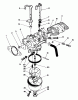 Toro 20624 - Lawnmower, 1988 (8000001-8999999) Listas de piezas de repuesto y dibujos CARBURETOR ASSEMBLY (MODEL NO. VMH7)