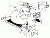 Toro 20624 - Lawnmower, 1988 (8000001-8999999) Listas de piezas de repuesto y dibujos HOUSING ASSEMBLY