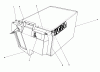 Toro 20624C - Lawnmower, 1988 (8000001-8999999) Listas de piezas de repuesto y dibujos GRASS BAG ASSEMBLY NO. 11-0189