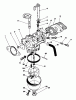 Toro 20627C - Lawnmower, 1986 (6000001-6999999) Listas de piezas de repuesto y dibujos CARBURETOR ASSEMBLY