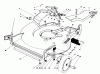 Toro 20627C - Lawnmower, 1986 (6000001-6999999) Listas de piezas de repuesto y dibujos HOUSING ASSEMBLY