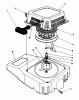 Toro 20627C - Lawnmower, 1986 (6000001-6999999) Listas de piezas de repuesto y dibujos RECOIL ASSEMBLY