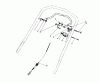 Toro 20627C - Lawnmower, 1986 (6000001-6999999) Listas de piezas de repuesto y dibujos TRACTION CONTROL ASSEMBLY