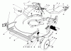 Toro 20627C - Lawnmower, 1987 (7000001-7999999) Listas de piezas de repuesto y dibujos HOUSING ASSEMBLY