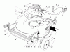 Toro 20627C - Lawnmower, 1988 (8000001-8999999) Listas de piezas de repuesto y dibujos HOUSING ASSEMBLY
