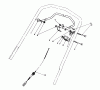 Toro 20627C - Lawnmower, 1988 (8000001-8999999) Listas de piezas de repuesto y dibujos TRACTION CONTROL ASSEMBLY