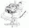 Toro 20628C - Lawnmower, 1986 (6000001-6999999) Listas de piezas de repuesto y dibujos ENGINE ASSEMBLY #1