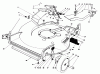 Toro 20628C - Lawnmower, 1986 (6000001-6999999) Listas de piezas de repuesto y dibujos HOUSING ASSEMBLY