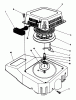 Toro 20628C - Lawnmower, 1986 (6000001-6999999) Listas de piezas de repuesto y dibujos RECOIL ASSEMBLY