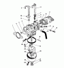 Toro 20628C - Lawnmower, 1988 (8000001-8999999) Listas de piezas de repuesto y dibujos CARBURETOR ASSEMBLY
