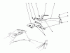 Toro 20629C - Lawnmower, 1986 (6000001-6999999) Listas de piezas de repuesto y dibujos SIDE DISCHARGE CHUTE MODEL NO. 59108 (OPTIONAL)