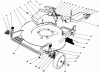Toro 20631 - Lawnmower, 1989 (9000001-9999999) Listas de piezas de repuesto y dibujos HOUSING ASSEMBLY