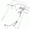 Toro 20631 - Lawnmower, 1989 (9000001-9999999) Listas de piezas de repuesto y dibujos TRACTION CONTROL ASSEMBLY