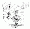 Toro 20632 - Lawnmower, 1989 (9000001-9999999) Listas de piezas de repuesto y dibujos BLADE BRAKE CLUTCH ASSEMBLY