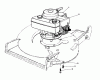Toro 20632 - Lawnmower, 1989 (9000001-9999999) Listas de piezas de repuesto y dibujos ENGINE ASSEMBLY