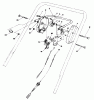 Toro 20632 - Lawnmower, 1989 (9000001-9999999) Listas de piezas de repuesto y dibujos TRACTION CONTROL ASSEMBLY