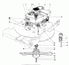 Toro 20660 - Lawnmower, 1975 (5000001-5999999) Listas de piezas de repuesto y dibujos ENGINE ASSEMBLY