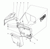 Toro 20660 - Lawnmower, 1975 (5000001-5999999) Listas de piezas de repuesto y dibujos GRASS BAG ASSEMBLY