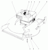 Toro 20661 - Lawnmower, 1983 (3000001-3999999) Listas de piezas de repuesto y dibujos ENGINE ASSEMBLY
