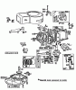 Toro 20661 - Lawnmower, 1983 (3000001-3999999) Listas de piezas de repuesto y dibujos ENGINE BRIGGS & STRATTON MODEL NO. 110908-1204-01 #1