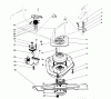 Toro 20667 - Lawnmower, 1990 (0000001-0999999) Listas de piezas de repuesto y dibujos BLADE BRAKE CLUTCH ASSEMBLY