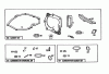 Toro 20667 - Lawnmower, 1990 (0000001-0999999) Listas de piezas de repuesto y dibujos ENGINE MODEL 124702-0137-01