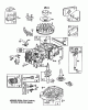 Toro 20667 - Lawnmower, 1990 (0000001-0999999) Listas de piezas de repuesto y dibujos ENGINE MODEL NO. 124702-0137-016
