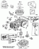 Toro 20668 - Lawnmower, 1990 (0000001-0999999) Listas de piezas de repuesto y dibujos ENGINE MODEL NO. 124702-3115-01 #1