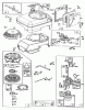 Toro 20668 - Lawnmower, 1990 (0000001-0999999) Listas de piezas de repuesto y dibujos ENGINE MODEL NO. 124702-3115-01 #2