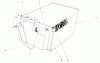 Toro 20668 - Lawnmower, 1990 (0000001-0999999) Listas de piezas de repuesto y dibujos GRASS BAG ASSEMBLY NO. 11-0189