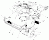 Toro 20668 - Lawnmower, 1990 (0000001-0999999) Listas de piezas de repuesto y dibujos HOUSING ASSEMBLY