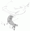 Toro 20668 - Lawnmower, 1990 (0000001-0999999) Listas de piezas de repuesto y dibujos LEAF SHREDDER KIT MODEL NO. 59157