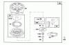 Toro 20668 - Lawnmower, 1991 (1000001-1999999) Listas de piezas de repuesto y dibujos ENGINE MODEL 124702-3115-01 #5
