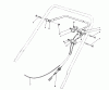 Toro 20668 - Lawnmower, 1991 (1000001-1999999) Listas de piezas de repuesto y dibujos TRACTION CONTROL ASSEMBLY