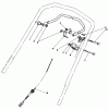 Toro 20671 - Lawnmower, 1989 (9000001-9999999) Listas de piezas de repuesto y dibujos TRACTION CONTROL ASSEMBLY